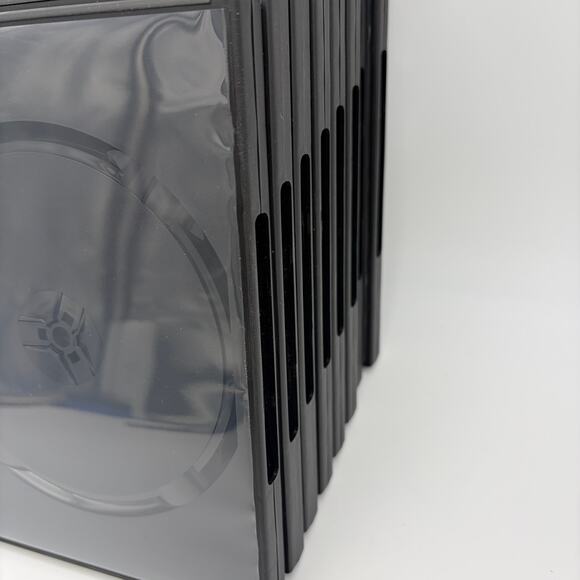 Lot of 8 Standard Black Single Disc DVD Game Cases - Picture 2 of 5